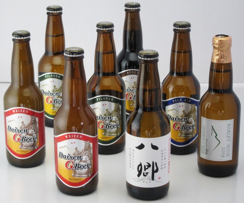【22-015-014】大山Gビール飲み比べ8本セット
